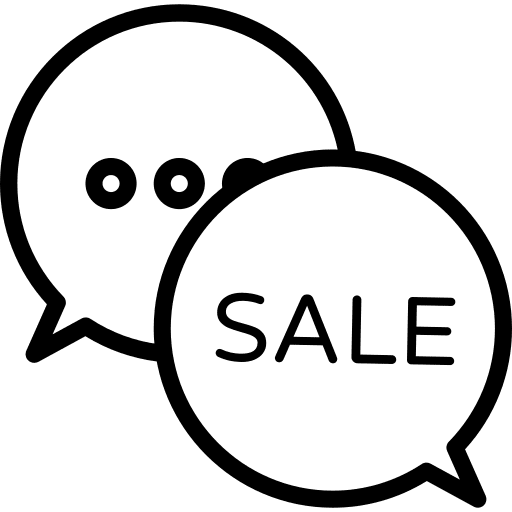 Chat online shop commerce and shopping shopping bag icon