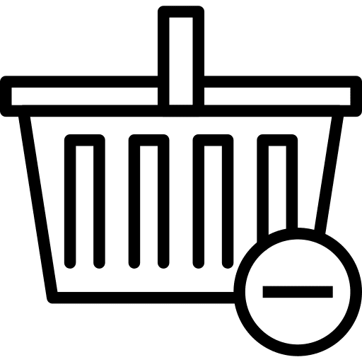 Basket commerce basket ecommerce icon