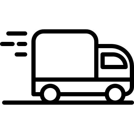 Delivery transportation trucks shipping and delivery icon