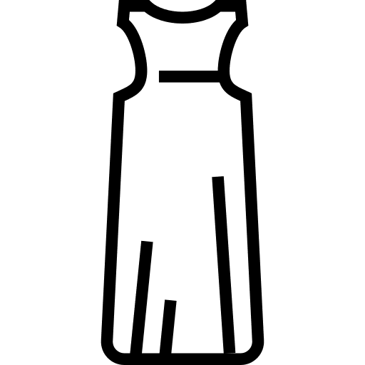 Dress feminine dresses woman icon