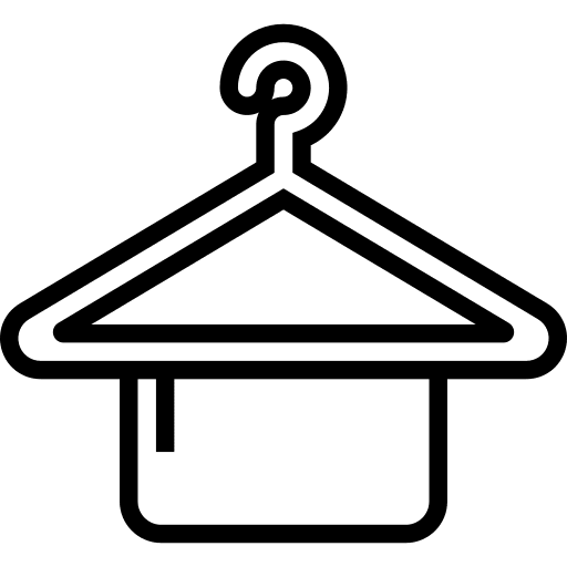 Hanger miscellaneous dress hanger icon
