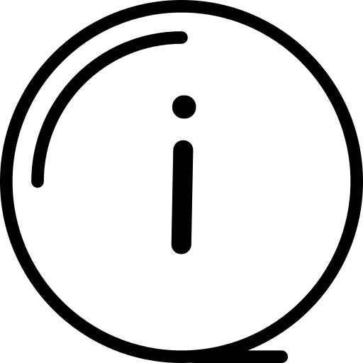 Info customer service info about icon