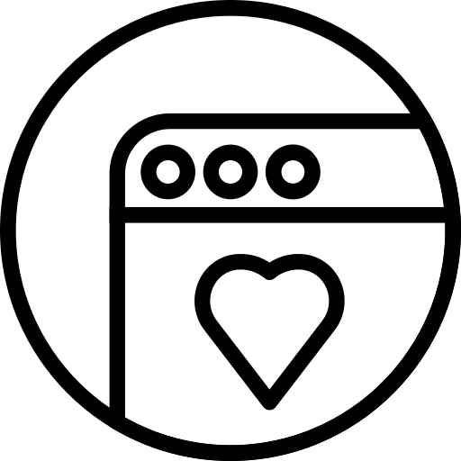 Love purchase heart love icon