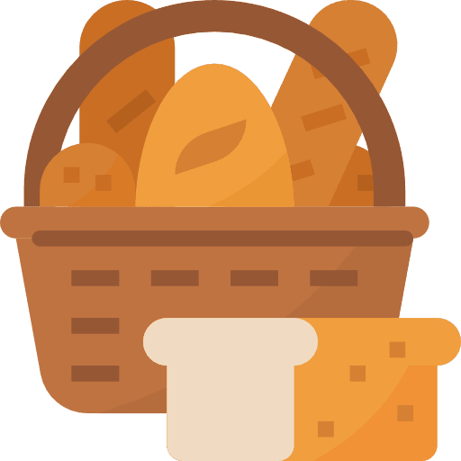 Bakery roll bakery bun icon