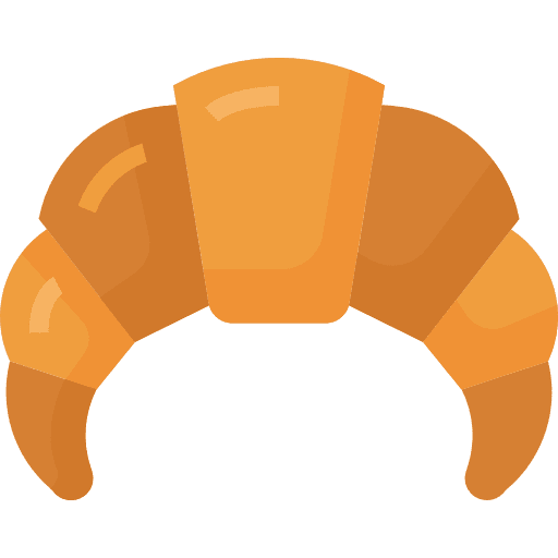 Croissant bakery food and restaurant croissants icon Croissant bakery food and restaurant croissants icon