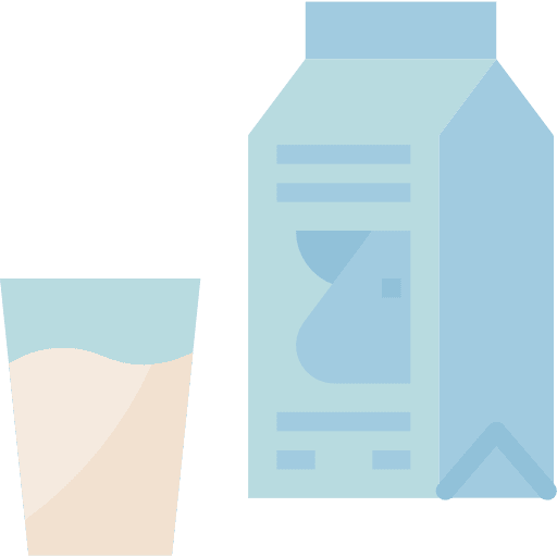 Milk breakfast food healthy food icon Milk breakfast food healthy food icon