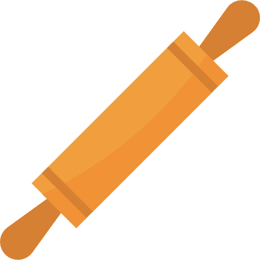 Rolling pin food kitchen utensils tools and utensils icon