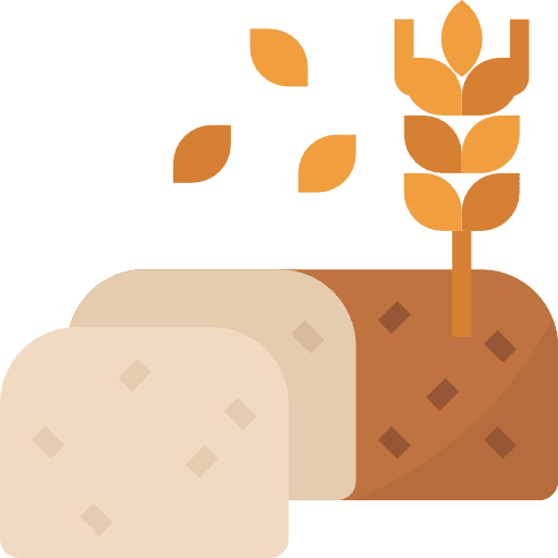 Wheat food bread foods icon Wheat food bread foods icon
