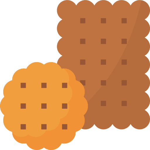 Biscuits breakfast bakery dessert icon Biscuits breakfast bakery dessert icon