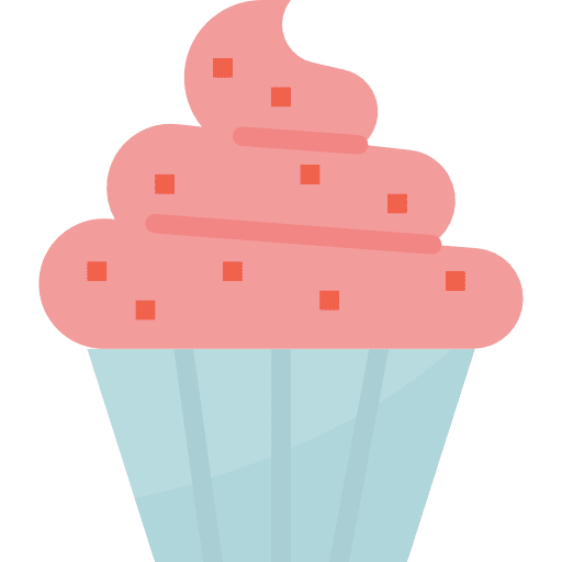 Cupcake baked dessert muffin icon Cupcake baked dessert muffin icon