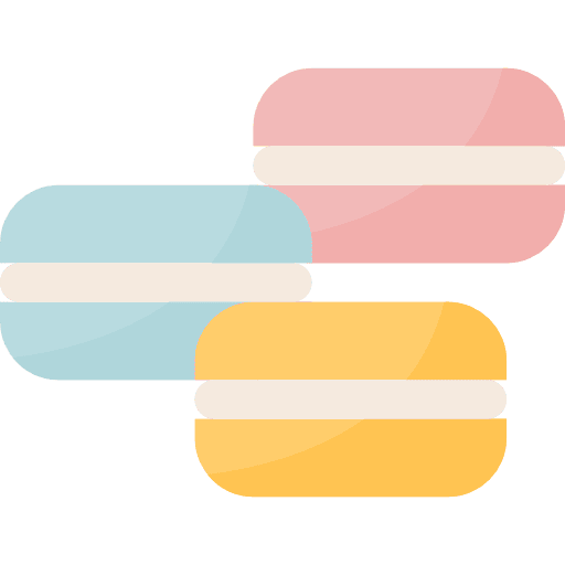 Macarons sweet food and restaurant macarons icon Macarons sweet food and restaurant macarons icon