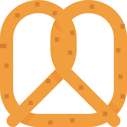 Pretzel food sweet sugar icon Pretzel food sweet sugar icon