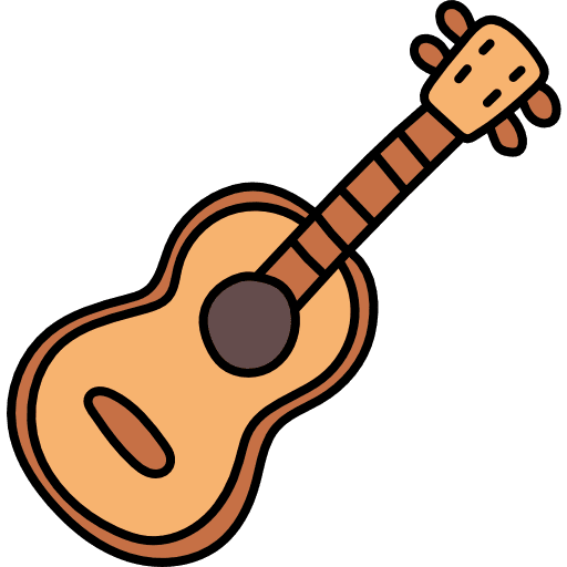 Acoustic guitar music and multimedia musical music icon Acoustic guitar music and multimedia musical music icon
