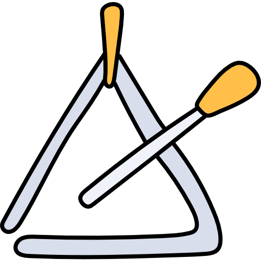 Triangle triangle classical music music icon