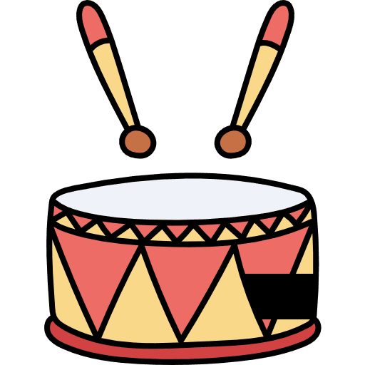 Drum musical drum instrument icon Drum musical drum instrument icon