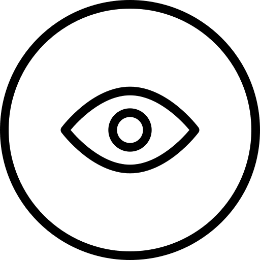 Eye visible ui show password icon