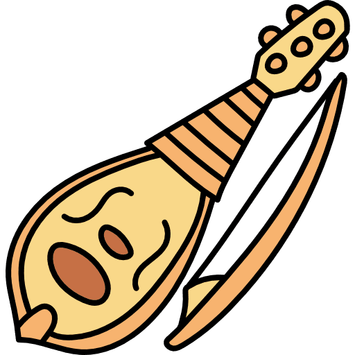 Rebec music instrument musical music icon Rebec music instrument musical music icon