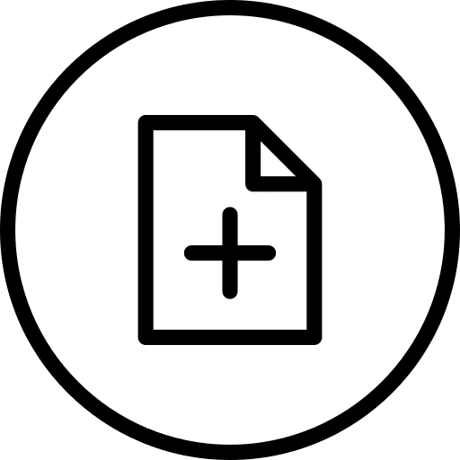 Add file add interface document icon