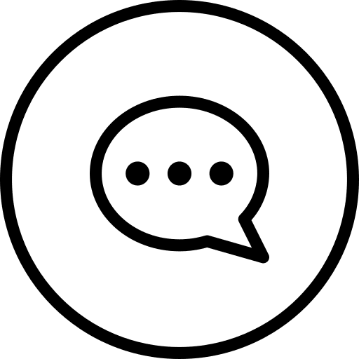 Chat talk communications bubble speech icon