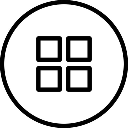 Menu menu ui geometrical icon