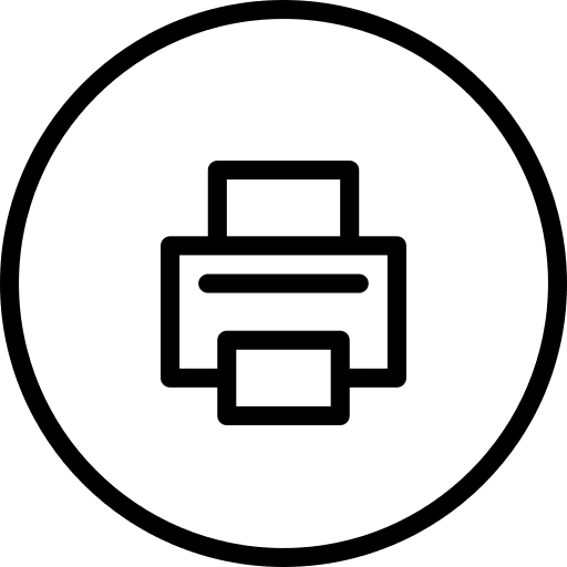 Printer print printing technology icon