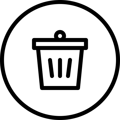 Remove trash rubbish remove icon