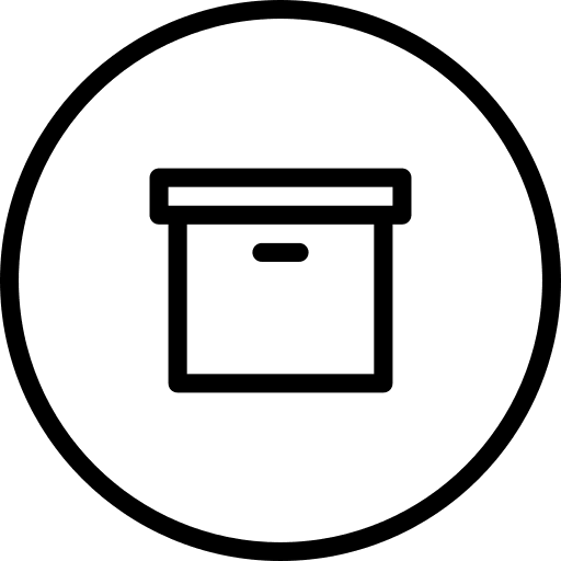 Box file storage storage storage box icon