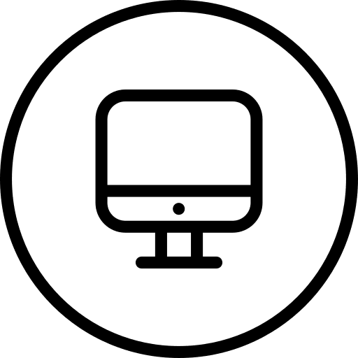 Monitor technology monitor tv icon