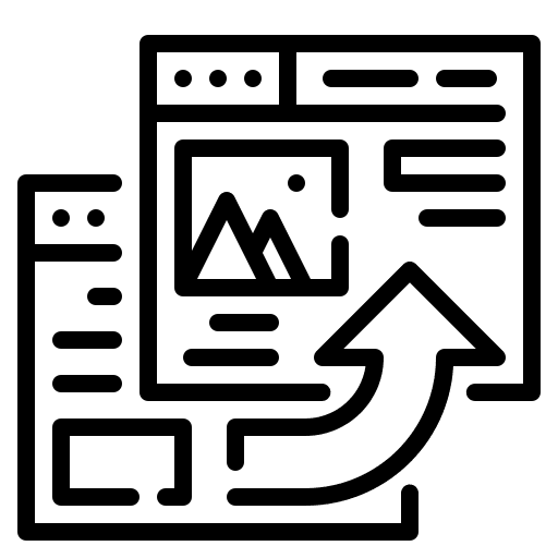 Referral link browser referral icon