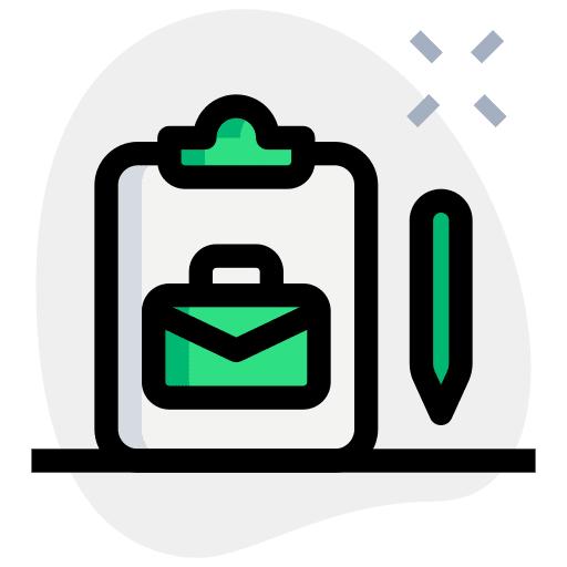 Checklist clipboard task assignment icon