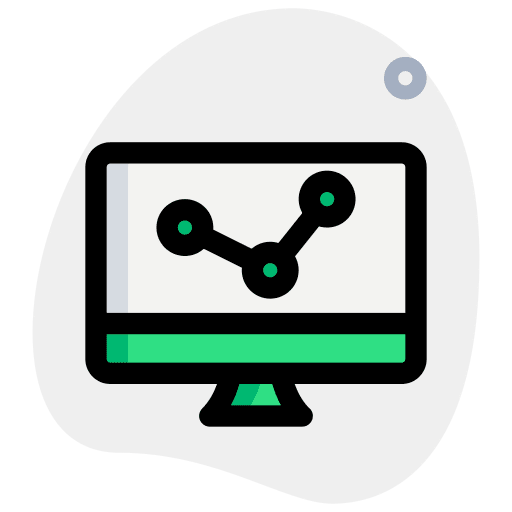 Diagram software diagram graph icon
