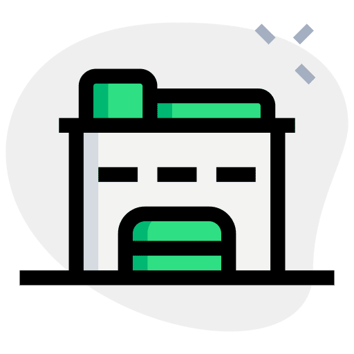 Manufacturing plant manufacturing plant business industry icon