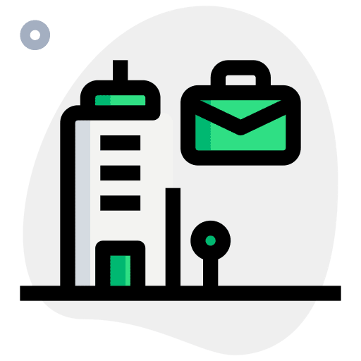 Office building office urban building icon