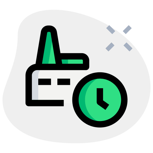 Factory factory power plant buildings icon