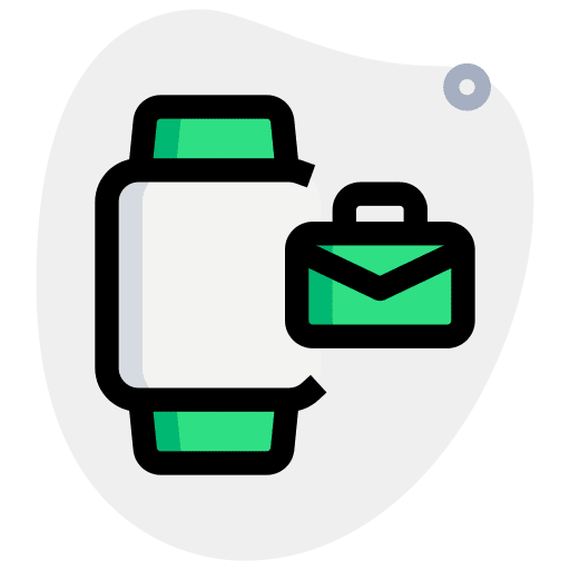 Smartwatch technology digital internet of things icon