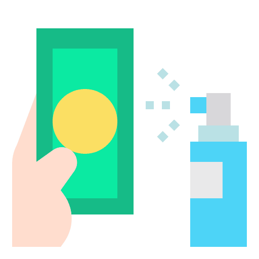 Wash social healthcare distance icon