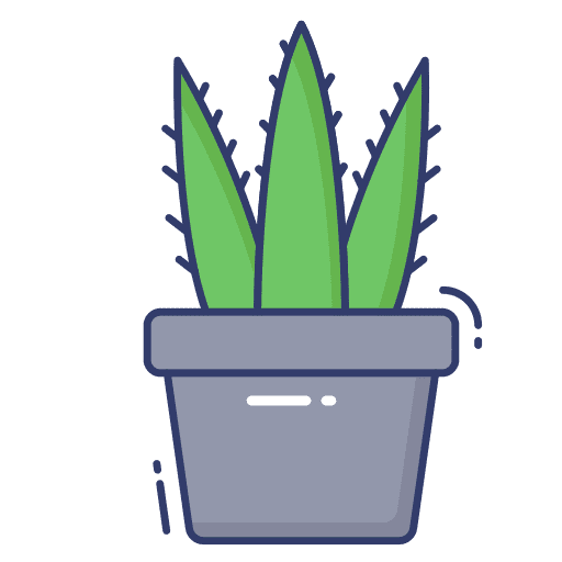 Plant pot flower farming and gardening plant pot icon