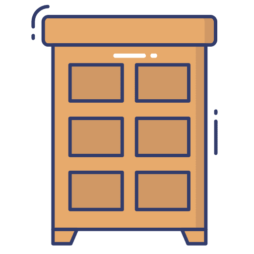 Showcase showcase cabinet cupboard icon