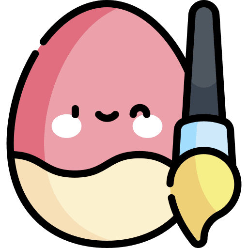 Easter egg celebration easter egg art icon