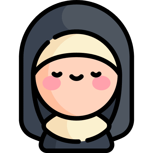 Nun catholic occupation people icon
