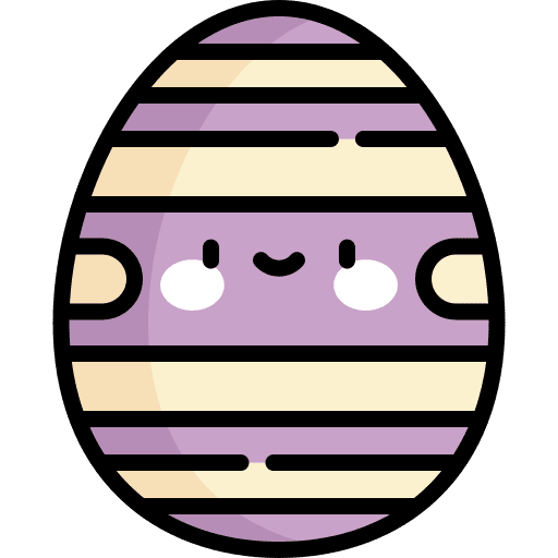 Easter egg easter day easter art icon