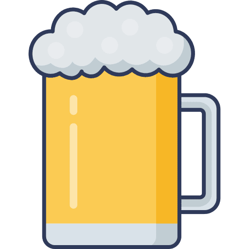 Beer mug beverage drink icon