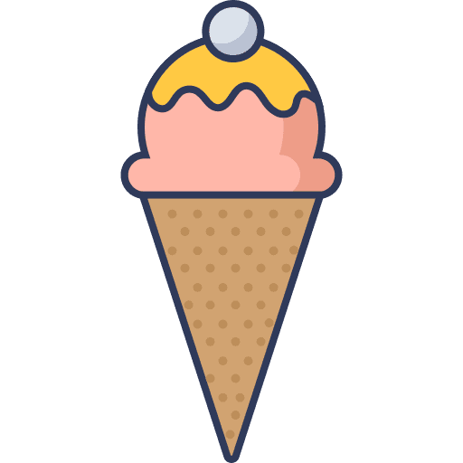 Ice cream cone ice cream cone food and restaurant dessert icon