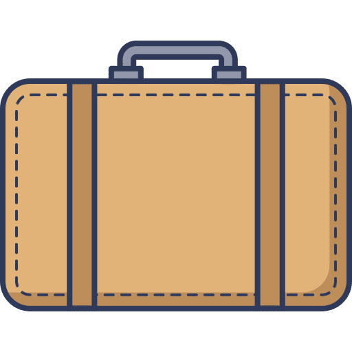 Suitcase baggage briefcase suitcase icon