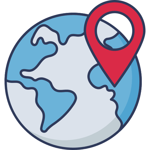 Location pin location pin region direction icon