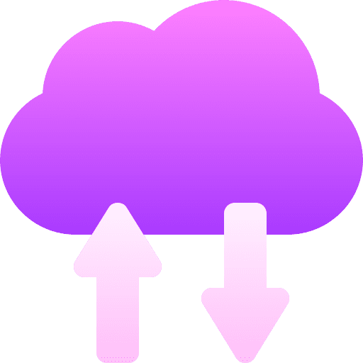 Cloud air online upload icon