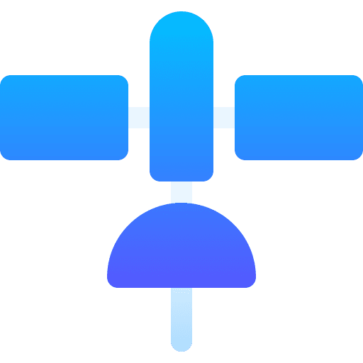 Satellite connection satellite space icon Satellite connection satellite space icon