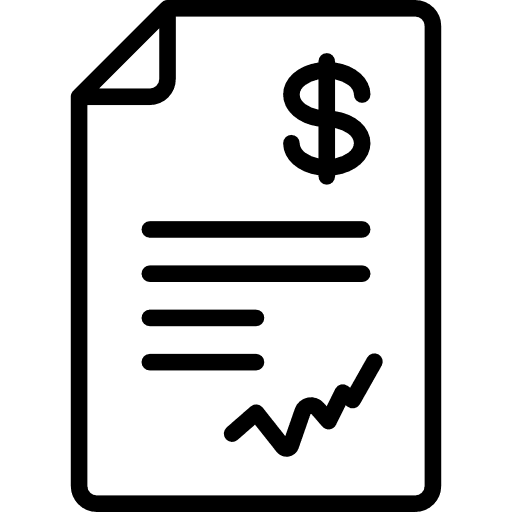 Act arragement document business icon