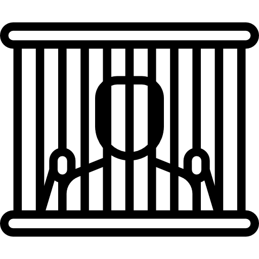 Prison jailhouse criminal database criminal icon Prison jailhouse criminal database criminal icon