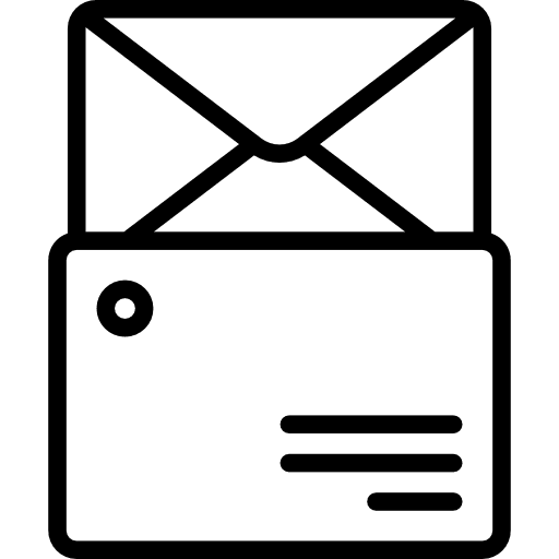 Letter message email envelope icon Letter message email envelope icon